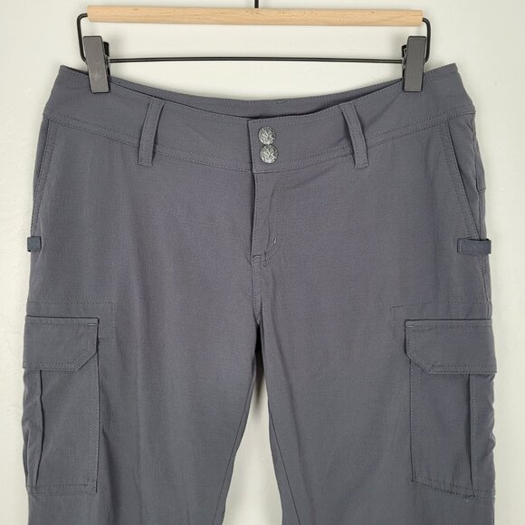 Prana Sage Jogger Ripstop Cargo Pants Stretch Gray Size 2 NWT - Picture 4 of 14